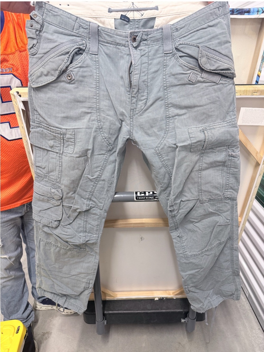 Polo by Ralph Lauren Light Gray Cargo Pants